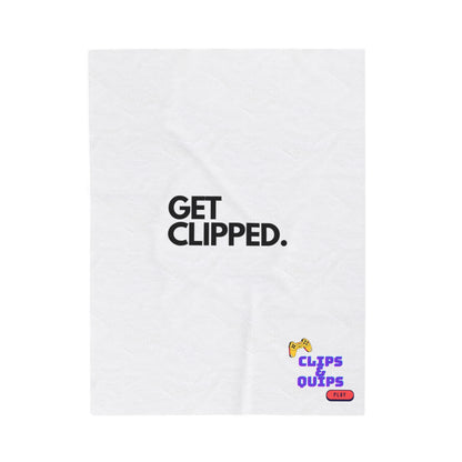Get Clipped Plush Blanket