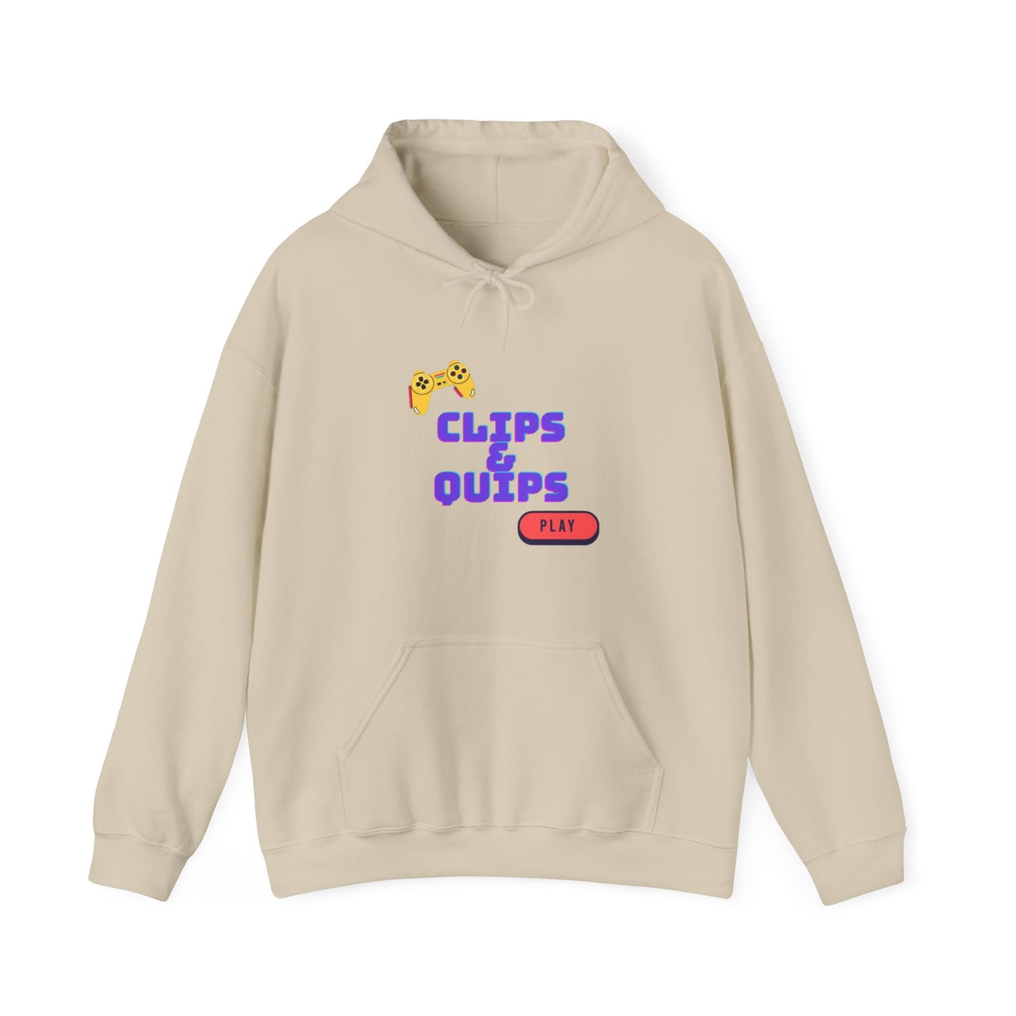 Classic Clips and Quips Hooded Sweatshirt