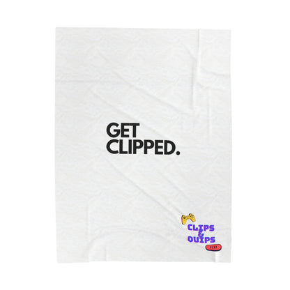 Get Clipped Plush Blanket