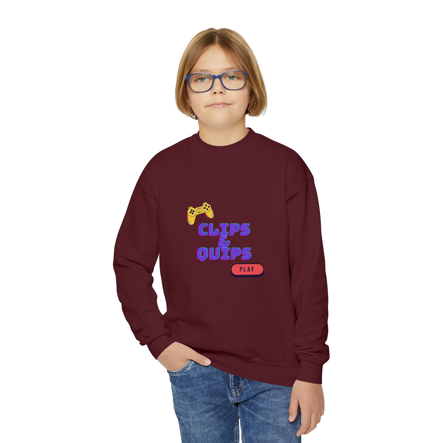 Classic CAQ Logo Crewneck Sweatshirt